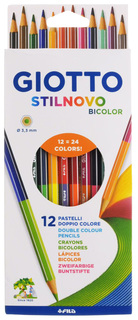 Набор цветных карандашей GIOTTO STILNOVO BICOLOR 256900