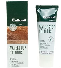 Крем Collonil Waterstop tube d.brown коричневый