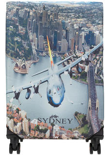 Чехол на чемодан Gianni Conti 9021M travel Sydney, мультиколор