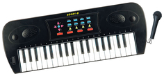 Синтезатор черный 37 клавиш, с дисплеем, эл/мех 53x6x19,2 см A Btoys
