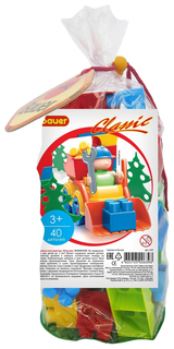 Конструктор Bauer Classic 40 деталей, 3+ в пакете Пвх 1 для мальчиков Бауэр