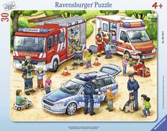 Пазл "Увлекательная работа" (30 элементов) Ravensburger