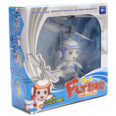 Робот летающий (бело-синий) Veld