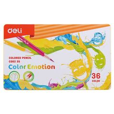 Карандаши цветные "Color Emotion", 36 цвета Deli