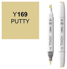 Маркер Touch Brush двухсторонний на спиртовой основе Шпатлевка Y169