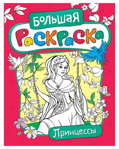 Большая раскраска. Принцессы Росмэн