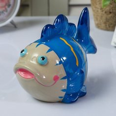 Копилка керамика "Рыбка глазастая"9,5х13,5х8,5 см Sima-Land
