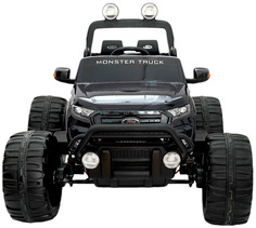 Электромобиль FORD RANGER, 4WD полный привод, глянец чёрный, EVA, монитор Sima-Land