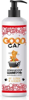 Антипаразитный шампунь для кошек и котят GOOD CAT, от блох и клещей, 250 мл