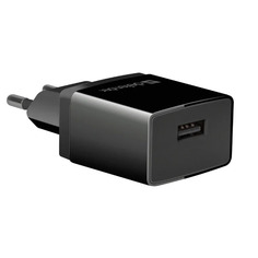 Сетевое зарядное устройство Defender EPA-10 2.1А USB Black