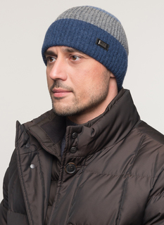 Шапка мужская Totti 40302 синяя 56-58