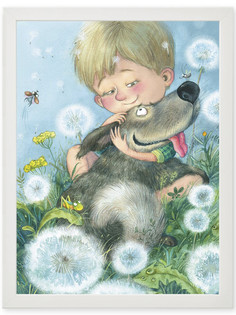 Постер в раме "Мой верный друг" Энас Книга