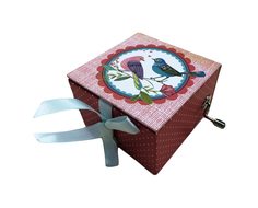 Коробка "Music box Best Fr", 7,5x7,5x5 см Stewo