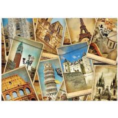 Конверт на кнопке "Cities" А5 Panta Plast