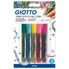 Гель-клей для декорирования "Glitter Glue Strass" Giotto