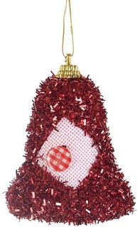 Украшение подвесное Monte Christmas "Колокольчик" (6x6x8,5 см)