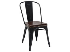 Стул STOOL GROUP TOLIX SOFT LF818C Черный матовый