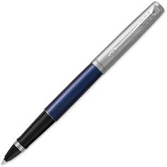 Роллер JOTTER Royal Blue CT, синий кор.из нерж.стали,колп. из нерж.стали, чер черн F Parker