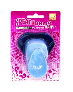 Панч креативный СЕРДЕЧКИ, угловой, d=25мм, блистер с европодвесом Fancy Creative