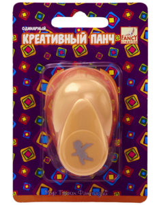 Панч креативный АМУР, одинарный, d=16мм, блистер с европодвесом Fancy Creative