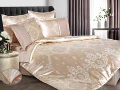 Комплект постельного белья Cleo Satin jacquard 41/114-SG, семейный