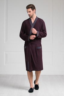 Халат мужской Laete 30274 красный XXL