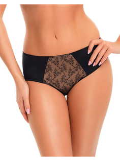 Трусы женские Gorsenia 1790 черные/бежевые M