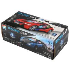 Гоночная машинка Shantou Gepai Racing белая со световыми и звуковыми эффектами