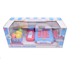 Кассовый аппарат Shantou Gepai B1819276 с аксессуарами, со световыми и звуковыми эффектами