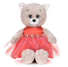 Мягкая игрушка Maxitoys Колбаскин&Мышель Мышель в Красном Платье, 20 см