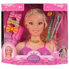 Кукла-манекен Shantou Gepai B1425194 для создания причесок с аксессуарами