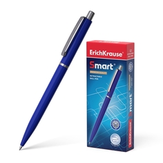 Ручка шариковая ErichKrause Smart, цвет чернил синий (в коробке по 12 шт.)