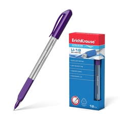 Ручка шариковая ErichKrause U-19, Ultra Glide Technology, цвет чернил фиолетовый (в коробк