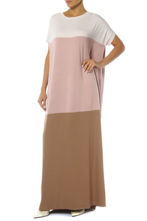 Платье женское Adzhedo 41585 бежевое 3XL-4XL RU