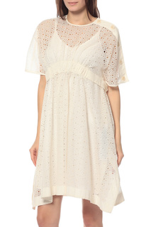 Платье женское SPORTMAX 21-SP22310871 бежевое 40 IT