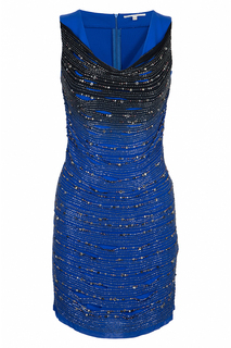 Платье женское AMEN 44487 синее 42 IT Amen.