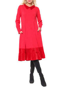 Платье женское LISA BOHO EVON 181248 красное 50-52 EU