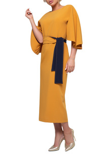 Платье женское Петербургский Швейный Дом 1246-1 желтое 54 RU