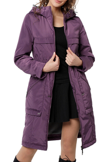 Тренч женский DizzyWay 20109 фиолетовый 62 RU