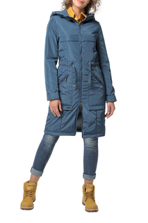 Тренч женский DizzyWay 20109 синий 56 RU