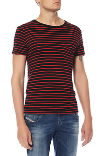 Футболка мужская Saint Laurent Paris 371306Y2NE1 красная L