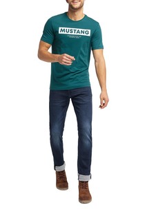 Футболка мужская Mustang 1008665-6433 зеленая S