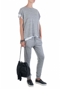 Футболка женская ALLUDE 81349 серая XS