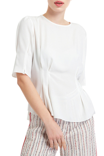 Блуза женская BGN S19B037 белая 36 FR