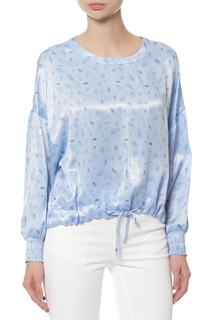 Блуза женская BGN S19B355 голубая 40 FR