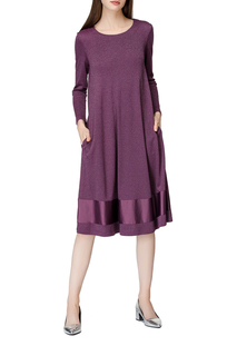 Платье женское Helmidge 7569 фиолетовое 10 UK