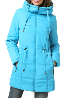 Куртка женская DizzyWay 19326 голубая 52 RU