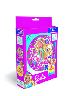 Пазл Origami Barbie Настоящая принцесса, 77 элементов, в ассортименте