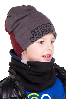 Шапка детская BOOM, цв. серый, р-р 52