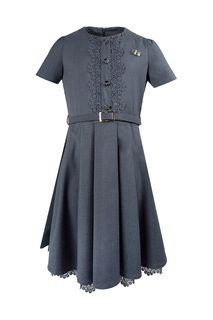 Платье детское Pinetti, цв. серый, р-р 134